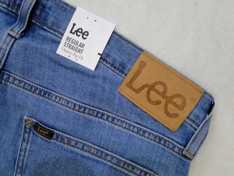 124 LEE DAREN JEANS spodnie męskie klasyka nowe duże W40 L34