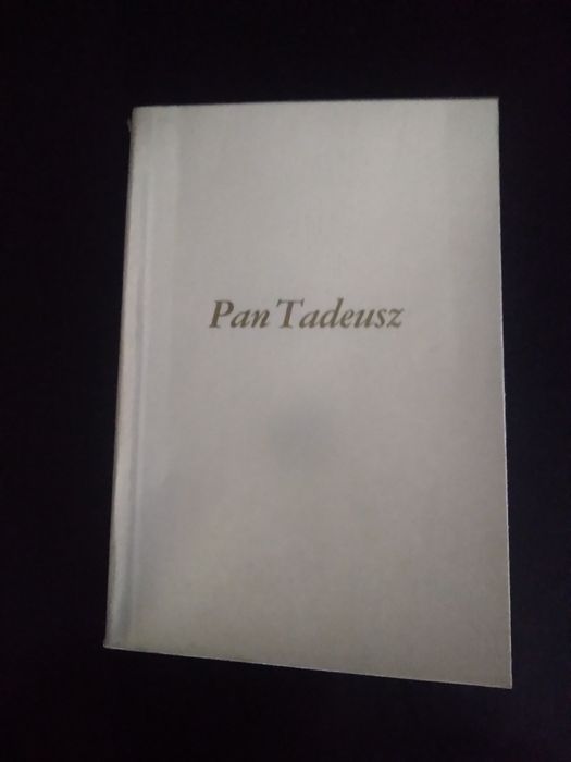 Pan Tadeusz- Adam Mickiewicz