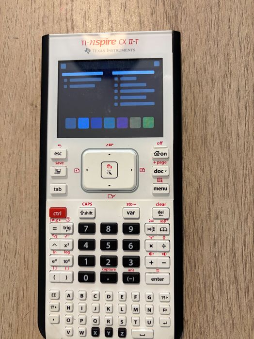 TI-Nspire CX II-T- calculadora gráfica