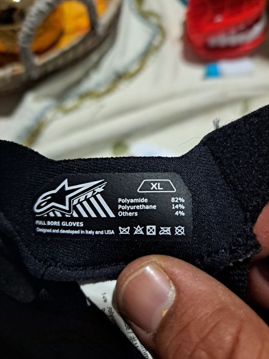 Vendo ou troco luvas da marca alpinestars