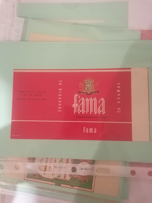 Embalagens antigas - tabaco