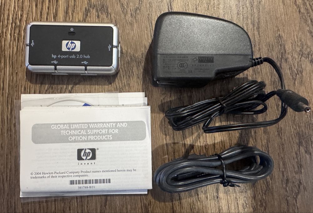 Hewlett-Packard HUB USB 2.0  4-port zasilacz