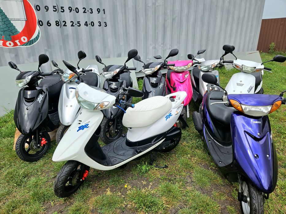 Стокмото ПРОДАЖ скутер Ямаха Jog 39ZR без пробігу по Укр.мопед 16ZR zr