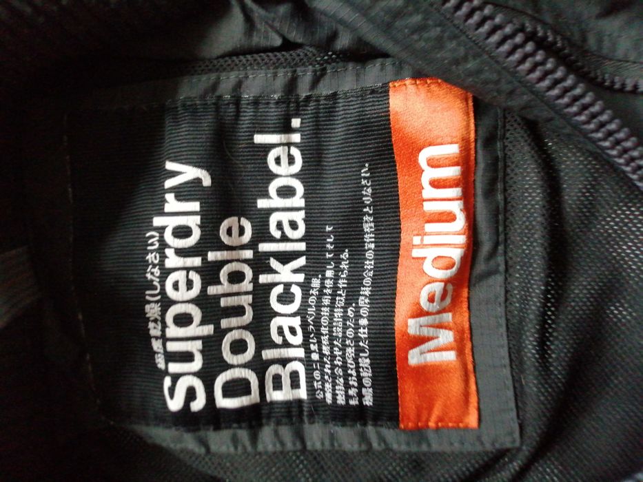 Kurtka Super dry double blacklabel M wiosenna jesienna jesienna medium