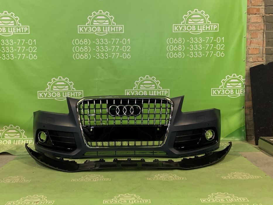 Бампер передний в сборе Audi Q5 8R 2013 - 2017 в НАЛИЧИИ 8r0