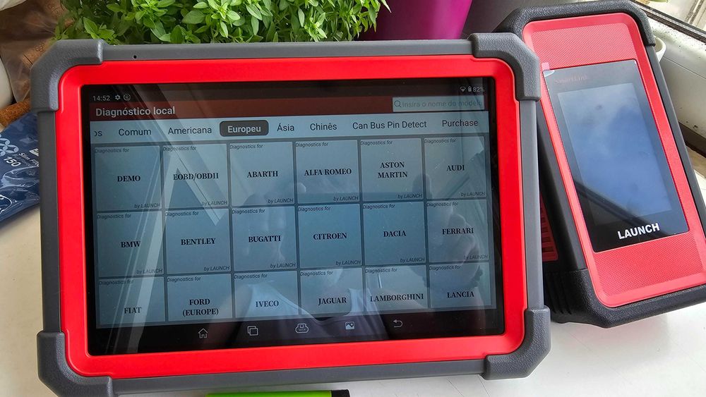 Máq. Diag. Auto Launch X431 PRO 5 - Nova verção Smartlink 2.0 VCI