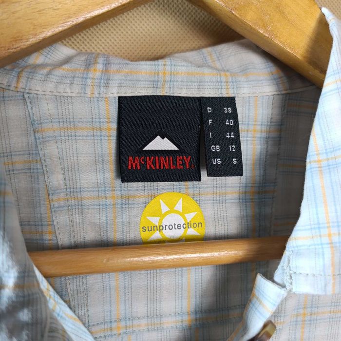 McKinley koszula damska w kratę M L bawełna outdoor  turystyczna kratk