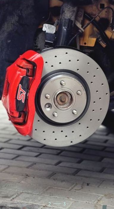 Sprężyny blaszki zacisków FORD FOCUS MK2 Mondeo ST 2.5T ZACISKI 320mm