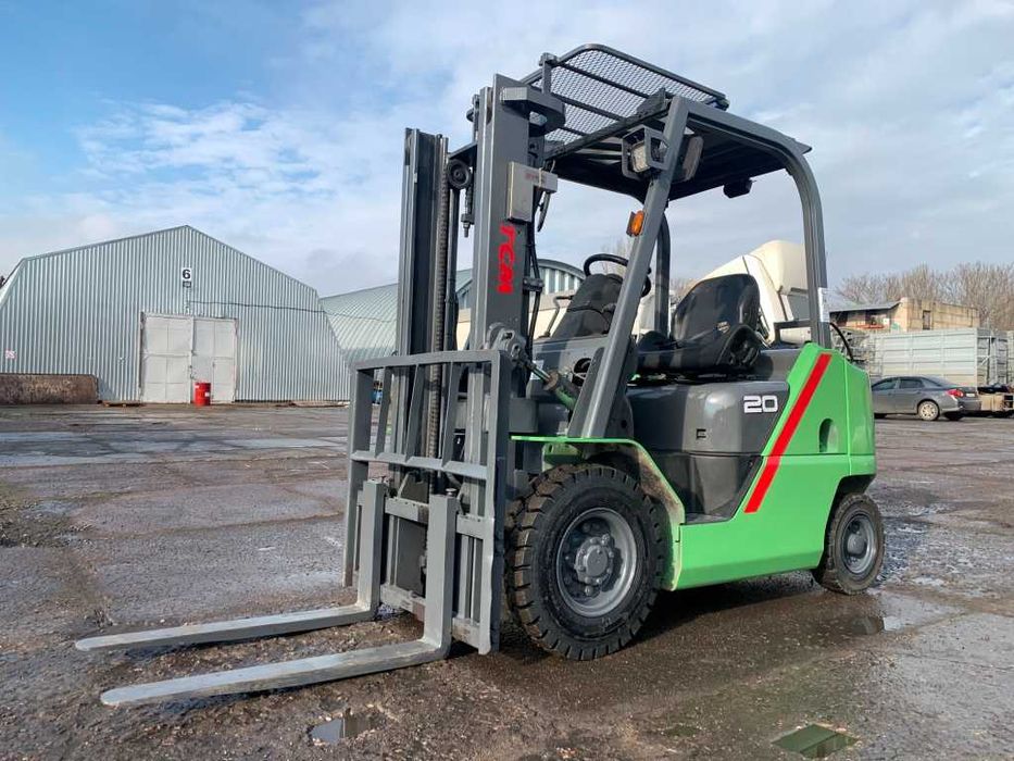 Вилочний автонавантажувач TCM FHGE20T5 з вагами, 2018 року