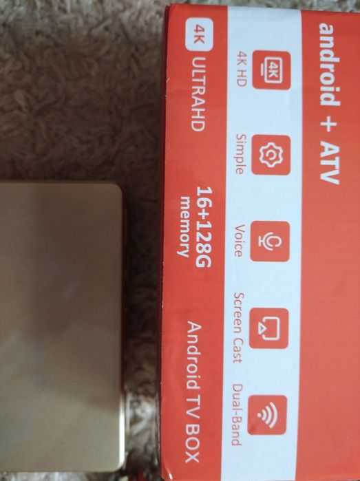 Приставка tv android box  4к mx pro
