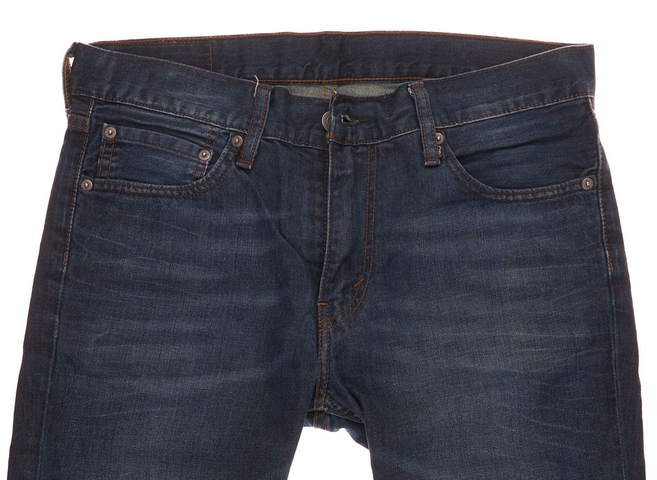 Spodnie Levis 511 Slim W33 L32 Męskie Tapered Blue Denim Stretch