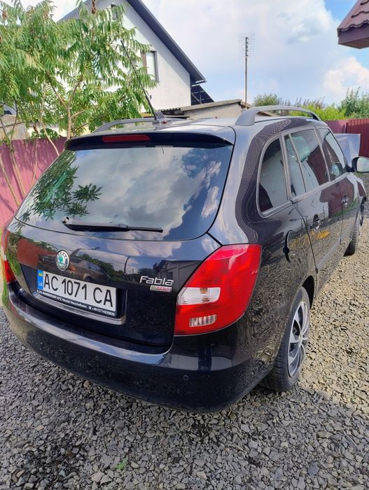 Skoda fabia 2 після дтп