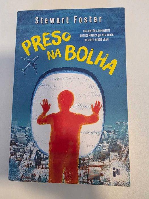 Livro “Preso na Bolha” (Stewart Foster, edição portuguesa, brochado)
