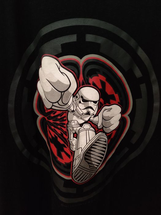 T-shirt Star Wars Stormtrooper Disney (sem uso)