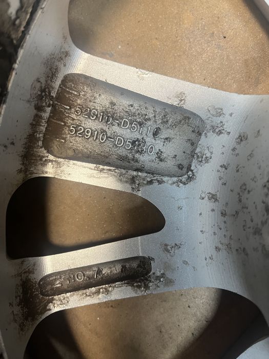 5x114,3 KIA OPTIMA 6,5J16 67,1 ET 44 felga aluminiowa