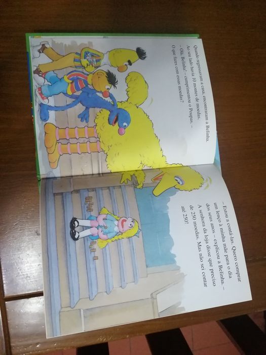 Livros da colecção Rua Sesamo