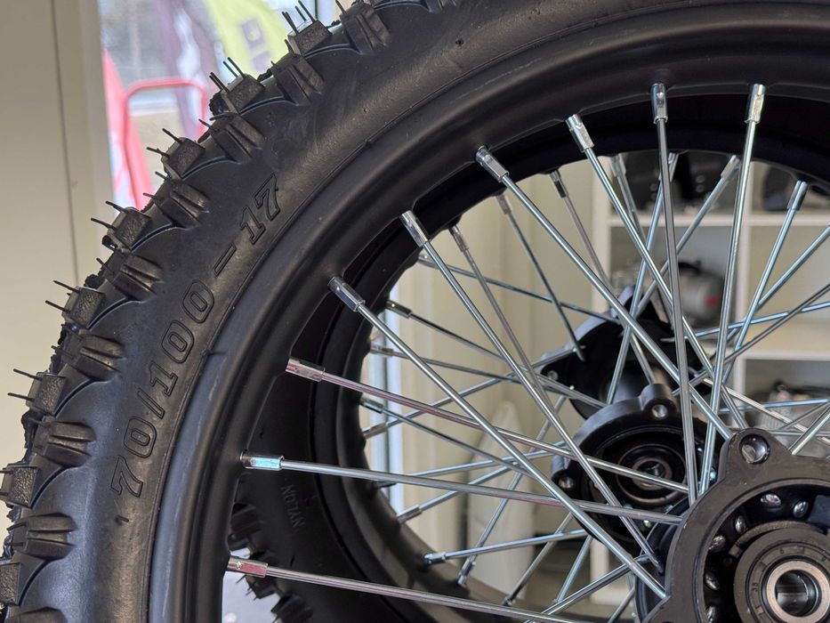 Pitbike Cross Koła 17/14 – komplet nowe z uszczelniaczami | 4xmoto.pl