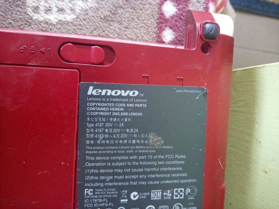 Laptop Lenovo s10e na części