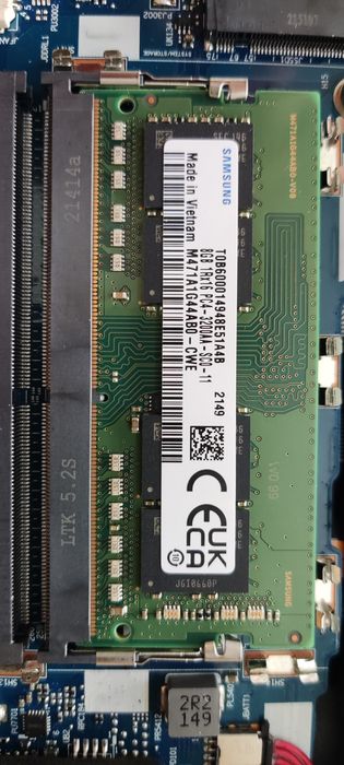 2x DDR4 3200MHz SO-DIMM Samsung 8GB