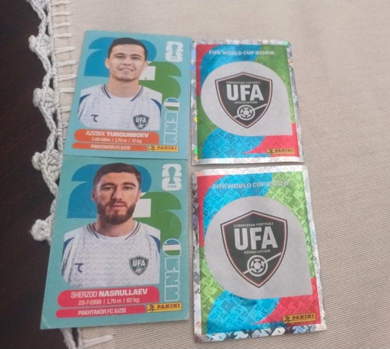 100 cromos para troca Fifa 2026