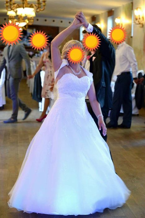 suknia ślubna model Barbie CUDEŃKO