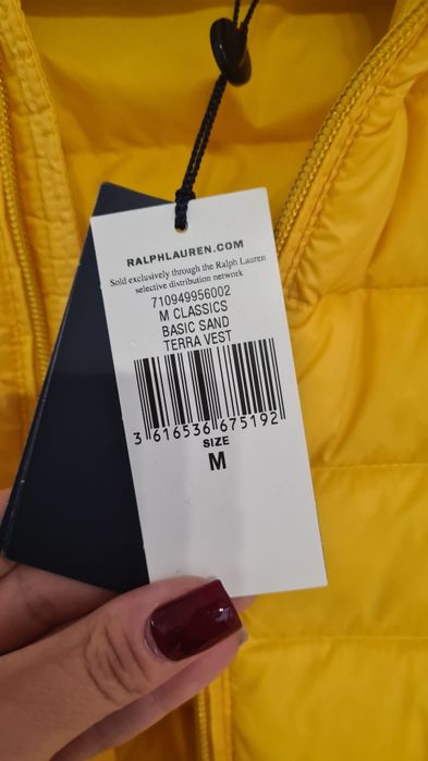 Bezrękawnik  puchowy Polo Ralph Lauren en