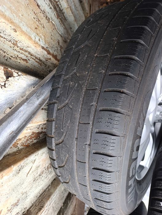 Диски титанові з резиною 4 шт 5\114.3 на 16 Спортейж  Туксон