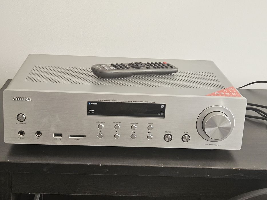 Amplituner Aiwa AMU-120BT wzmacniacz jak nowy
