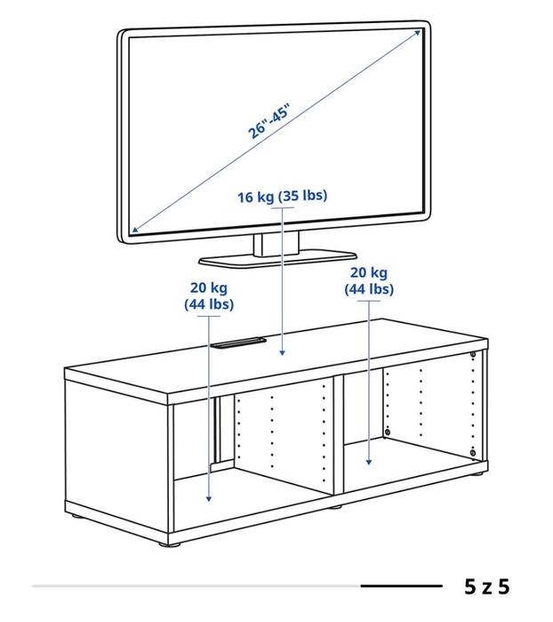 Szafka  pod tv -ikea ,nowa