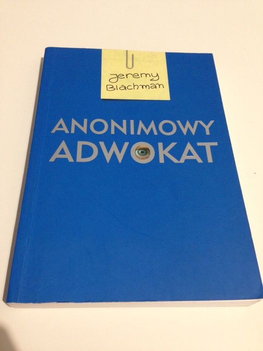 Anonimowy adwokat jeremy blachman