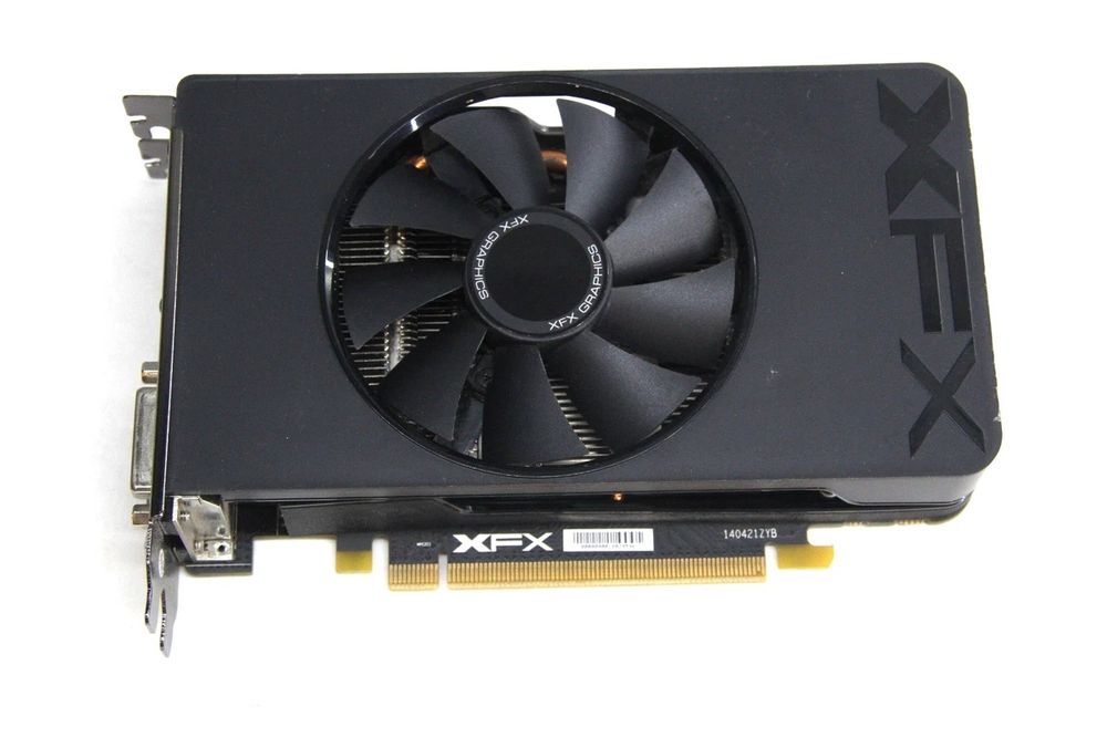 XFX AMD Radeon R7- 260X | 2GB GDDR5, 2x DVI, HDMI, DisplayPort - Testado no sistema atual Windows 11 - oferta dos portes de envio registado