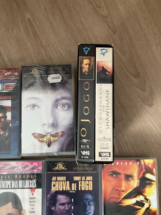 Conjunto de vhs filmes americanos