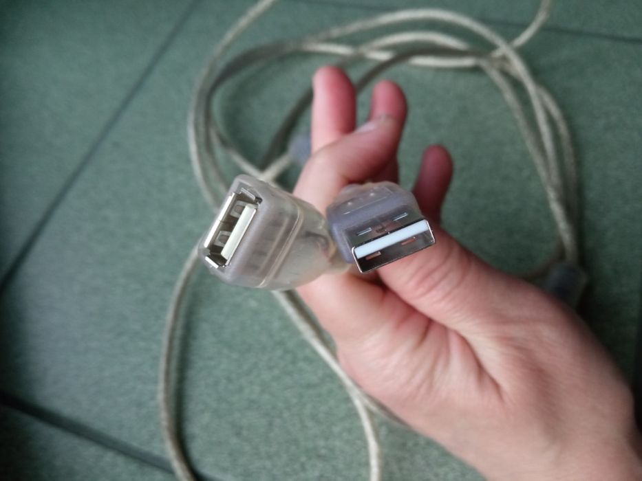 Кабель USB Type-A (вилка)  - USB Type-A (розетка)