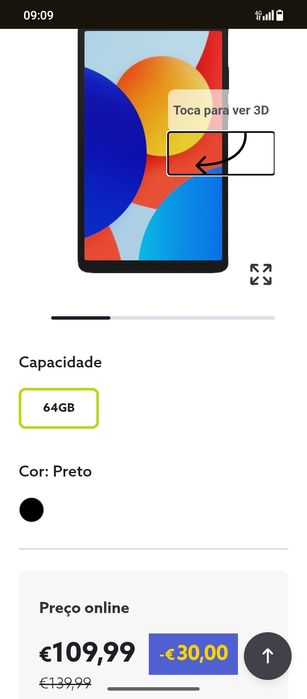 Vendo Xiaomi pad se 8,7"