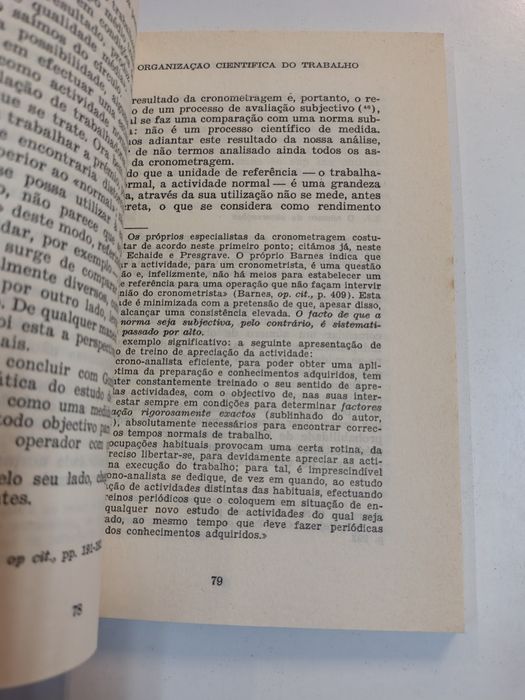 A organização científica do trabalho, de José M. Vegara