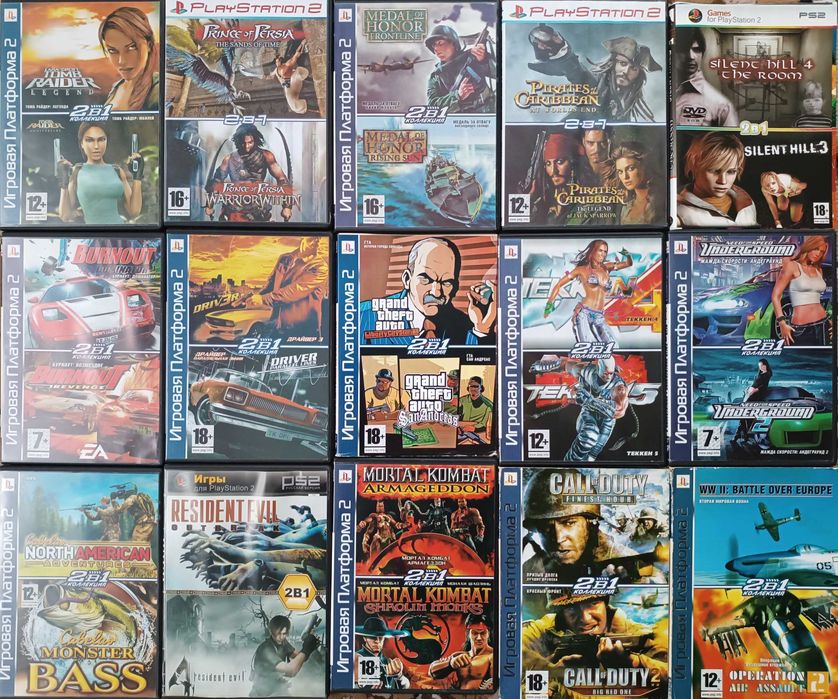 Продам Диски до Sony Playstation 2.ПС 2.PS 2.(Дискі/Ігри PS.2).