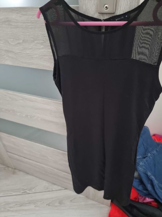 Sukienka damska mini czarna