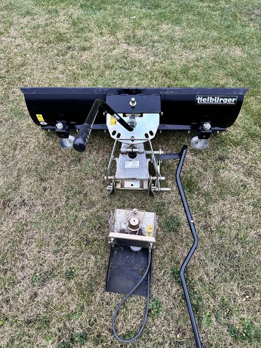 Pług do śniegu TIELBURGER TS 125 do traktorka / kosiarki