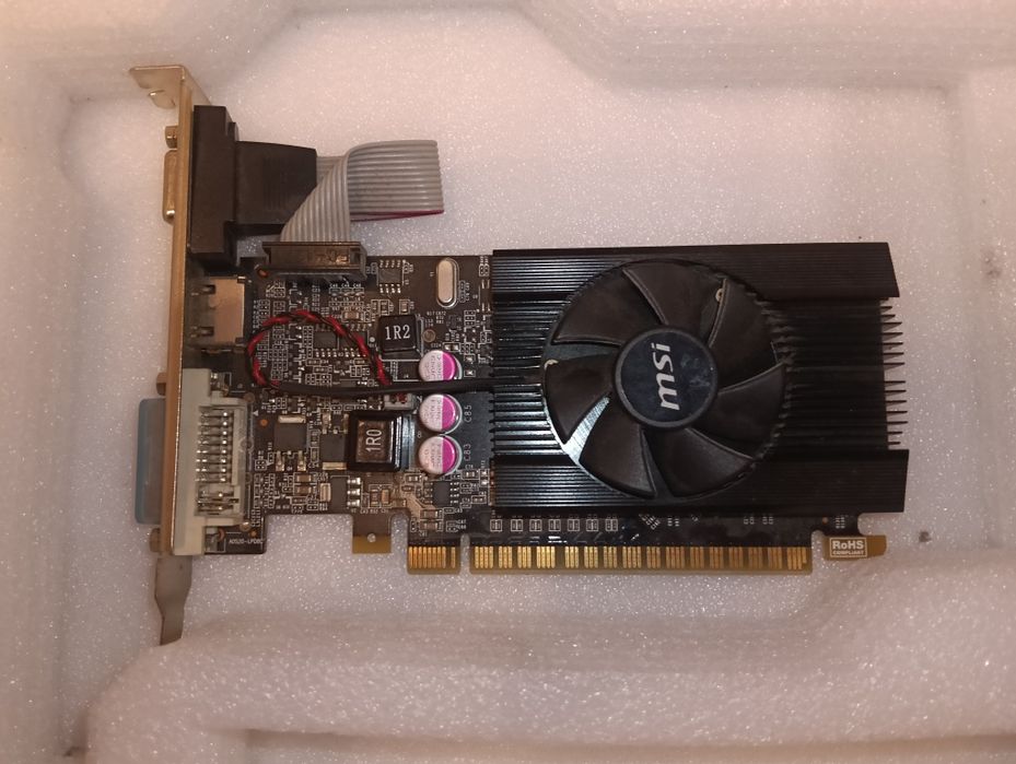 Karta graficzna MSI GeForce GT 610, 2 GB  DDR3