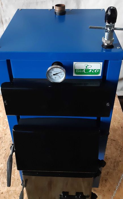 Котли твердопаливні БілЕко-13К/4 на дровах і вугіллі