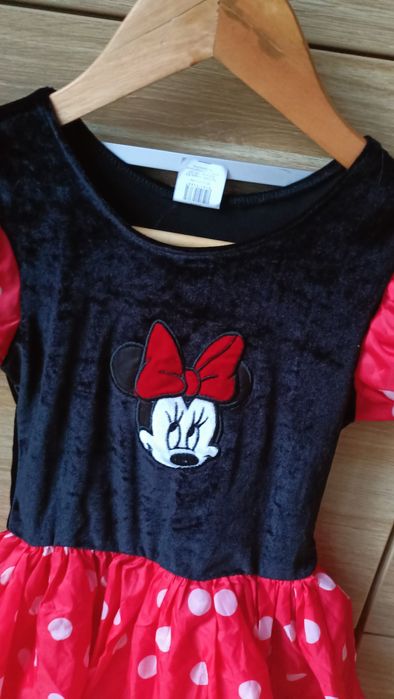 Strój kostium przebranie sukienka Myszka Minnie