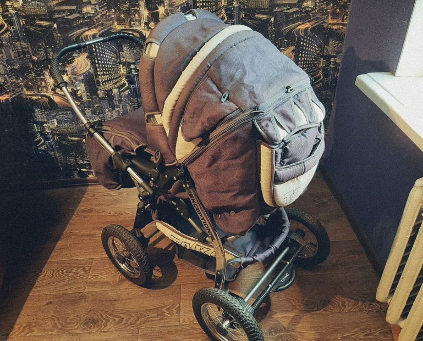 Детская коляска Tako Exceptional. Набор Tako: коляска + люлька + сумка