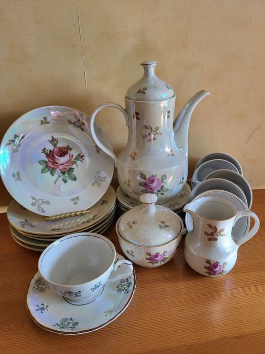 Чайный сервиз Роза,гдр.