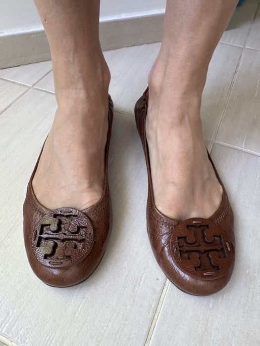 Продам шкіряні балетки Tory Burch
