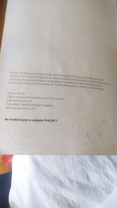 Repetytorium dla uczniów liceów i techników poziom podstawowy i rozsze