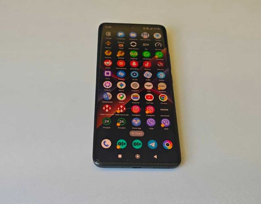 Мощный Poco X7 6.67" 12/512GB 8ядер,2 sim,Black Global EU