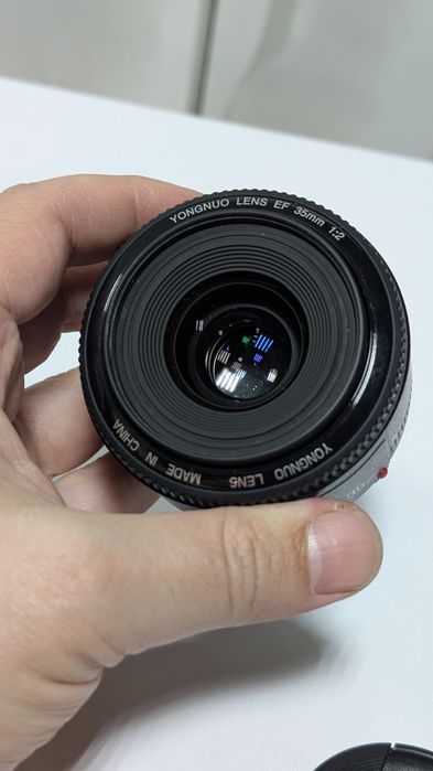 Об'єктив Yongnuo 35mm f/2 Canon
Об'єктив Yongnuo 35mm f/2 Canon