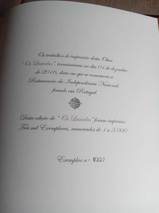 Grande Livro lusíadas estimado