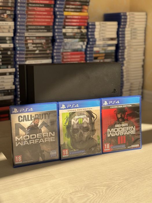 Диски Call of Duty Modern Warfare 1-3 Playstation 4/5