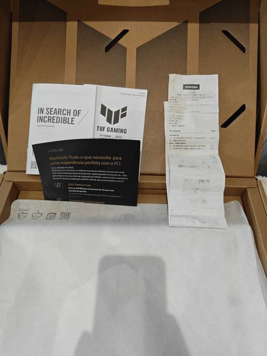 Portátil Gaming ASUS TUF Gaming A15 (RTX 3050) – Como Novo + 11 Meses Garantia